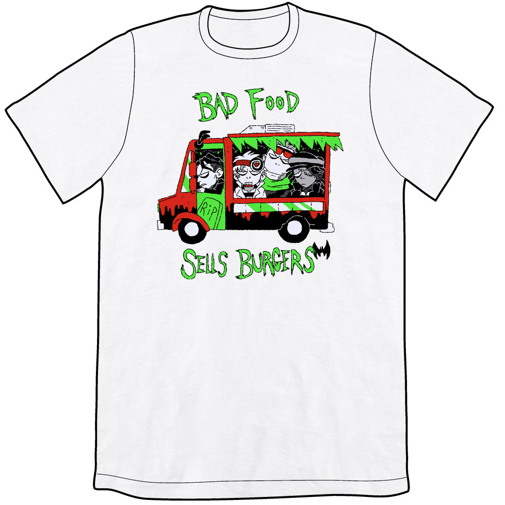 Zomburger Shirt Shirts Worthikids White Unisex Small