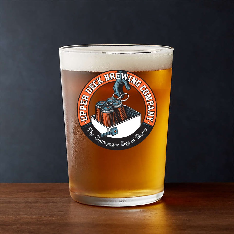 Upper Deck Brewing Co. Pint Glass Liquid Holders Mission to Zyxx One ($17)