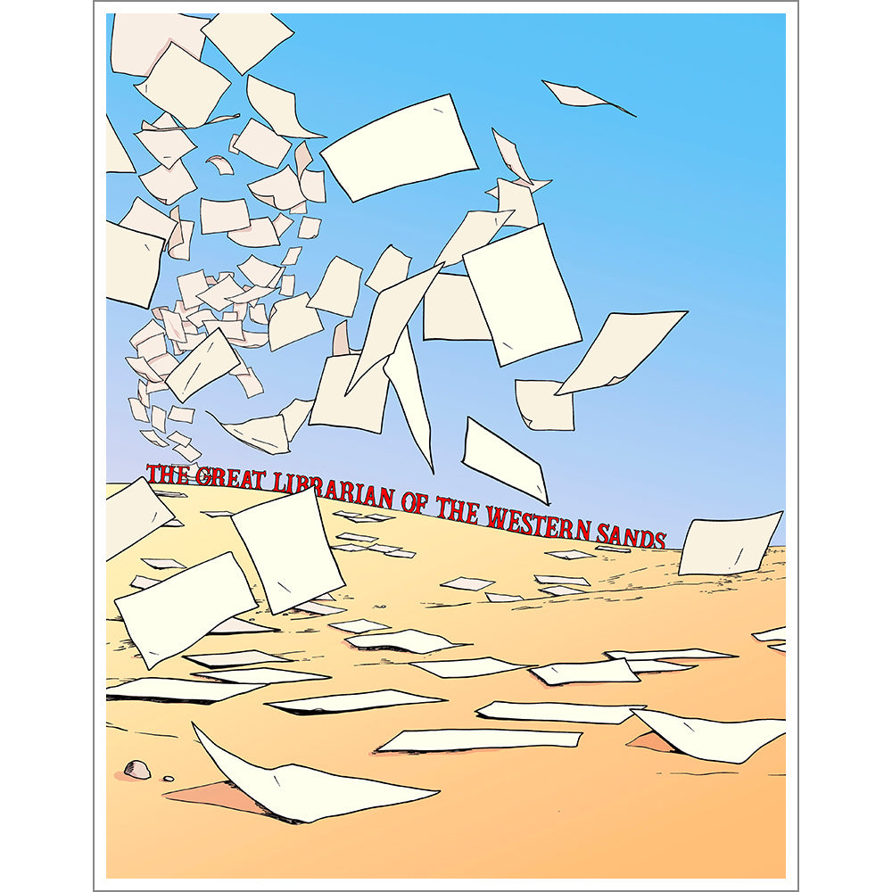 WTNV Episode Prints Art Cyberduds The Great Librarian of the Western Sands - 206  