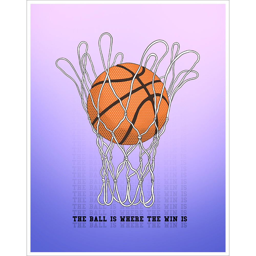 WTNV Episode Prints Art Cyberduds The Ball Is Where the Win Is - 216  