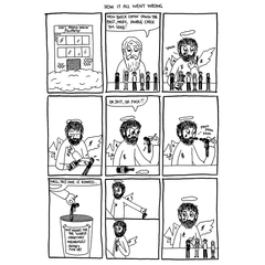 Julia Wertz Comic Prints Art Julia Wertz How It All Went Wrong - 8x12
