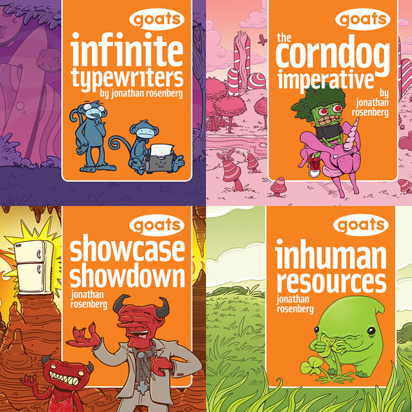 Goats: The Infinite Pendergast Cycle Collection Books Jon Rosenberg