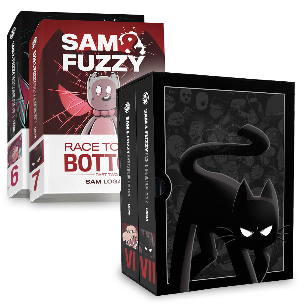 Sam & Fuzzy: Race to the Bottom Pt. 1 & 2 (Volume 6 & 7/Omnibus VI & VII) Books Sam Logan
