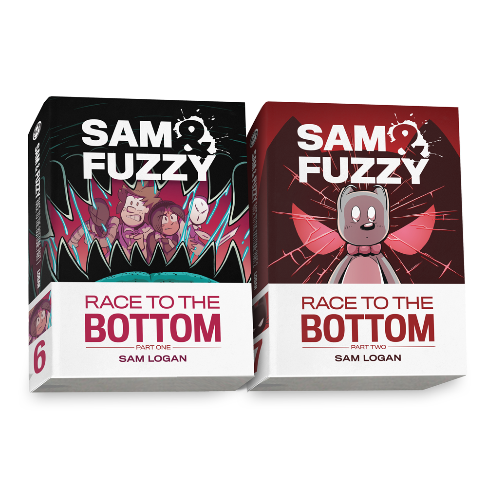 Sam & Fuzzy: Race to the Bottom Pt. 1 & 2 (Volume 6 & 7/Omnibus VI & VII) Books Sam Logan Softcover