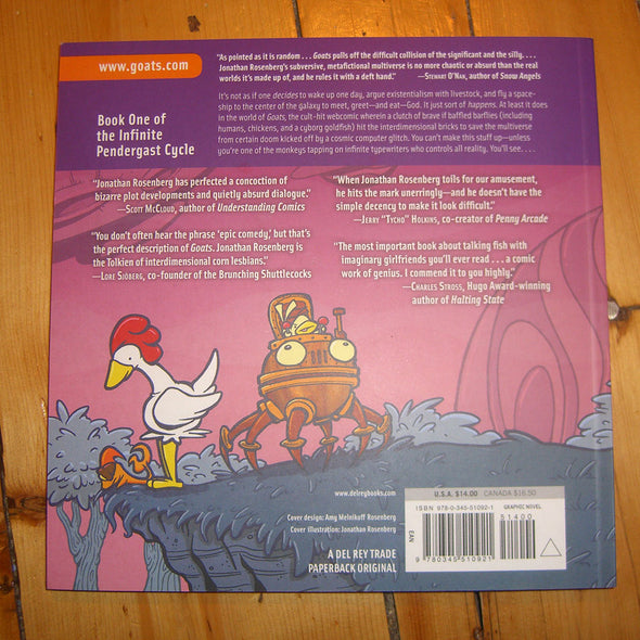 Goats: Infinite Typewriters (Book 1) Books Jon Rosenberg