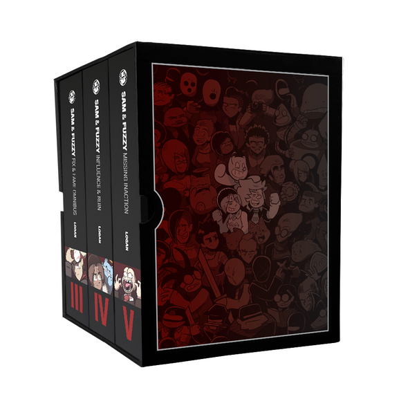 Sam & Fuzzy Omnibus III-V Slipcases and Box Sets Books Sam Logan Omnibus III-V with Slipcase