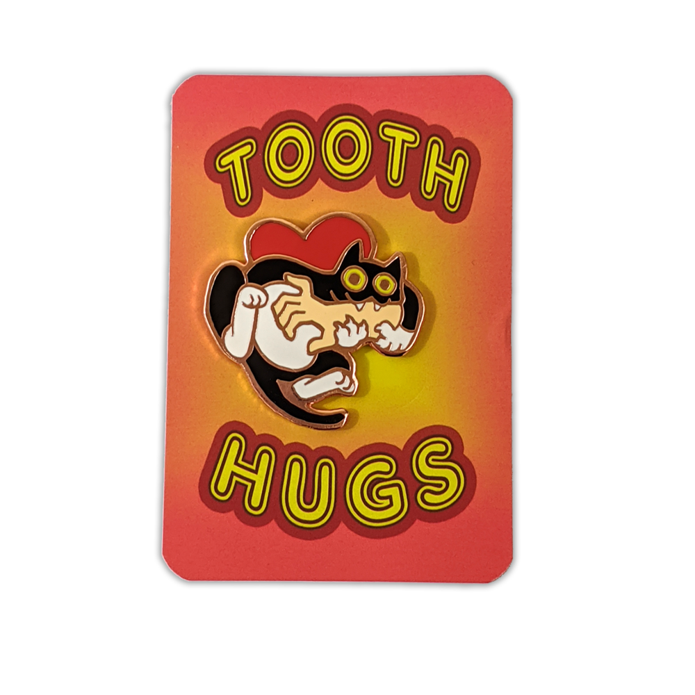 Spoons Tooth Hugs Pin Pins and Patches Abby Howard