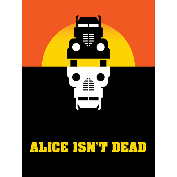 Alice Isn't Dead Logo Poster 18x24 Art Alice Isn't Dead