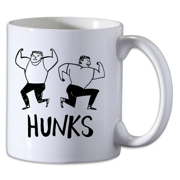 HUNKS Mug Liquid Holders Kate Beaton