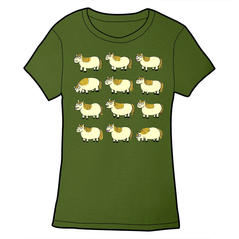 Fat Pony Shirt Shirts Kate Beaton Ladies Small