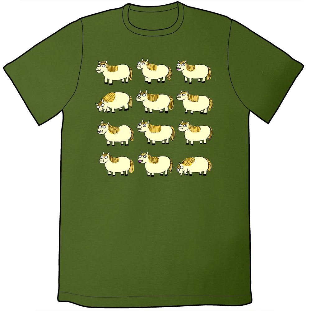 Fat Pony Shirt Shirts Kate Beaton Mens/Unisex Small