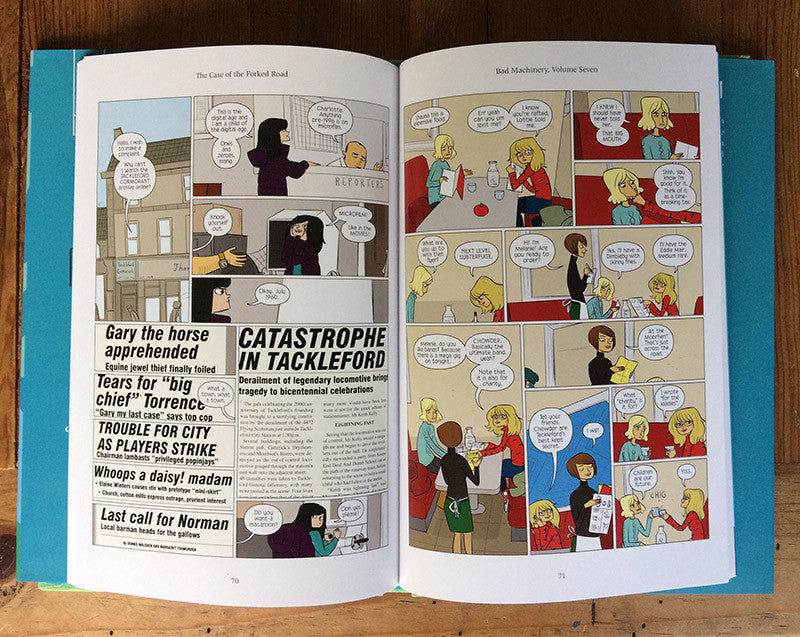 Bad Machinery Vol 7: The Case of the Forked Road Books John Allison