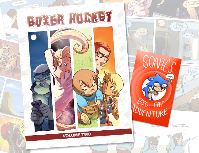 Boxer Hockey Volume Two Books Tyson Hesse