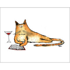Phil McAndrew 11x14 Inch Prints Art Phil McAndrew Cat Relax