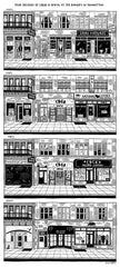 Cityscape Prints Art Julia Wertz CBGB - 9x20