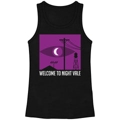 Welcome To Night Vale Logo Shirts and Tanks Shirts Welcome to Night Vale Unisex Small Tank Top