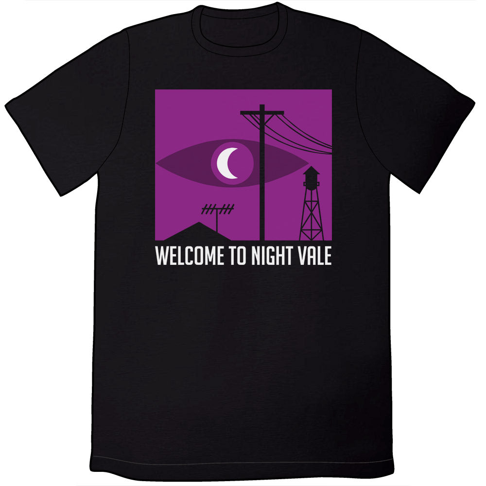 Welcome To Night Vale Logo Shirts and Tanks Shirts Welcome to Night Vale Mens/Unisex Small Shirt
