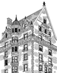 Cityscape Prints Art Julia Wertz Dakota - 9x12