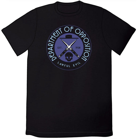 Department of Opposition Shirt Shirts Dresden Codak Mens/Unisex Small