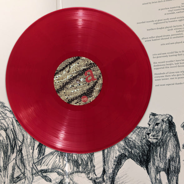 HUNDREDS OF LIONS (2009)  - 10th Anniversary Vinyl Now Available! Music Erin McKeown 10th Anniversary Vinyl