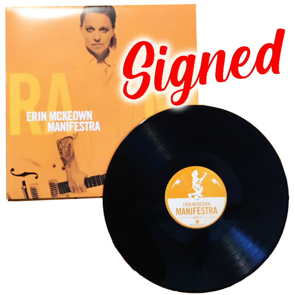 MANIFESTRA (2013)  Music Erin McKeown SIGNED Vinyl ($25)