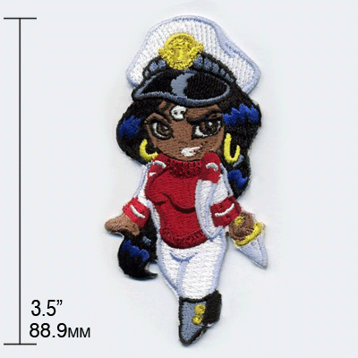 Chibi Bang Patch Pins and Patches Girl Genius