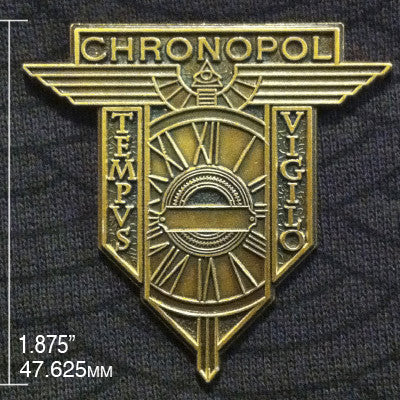 Chronopol Pin Pins and Patches Girl Genius Brass