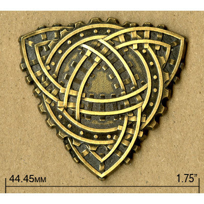 Corbettite Railway Insignia Pin Pins and Patches Girl Genius Brass