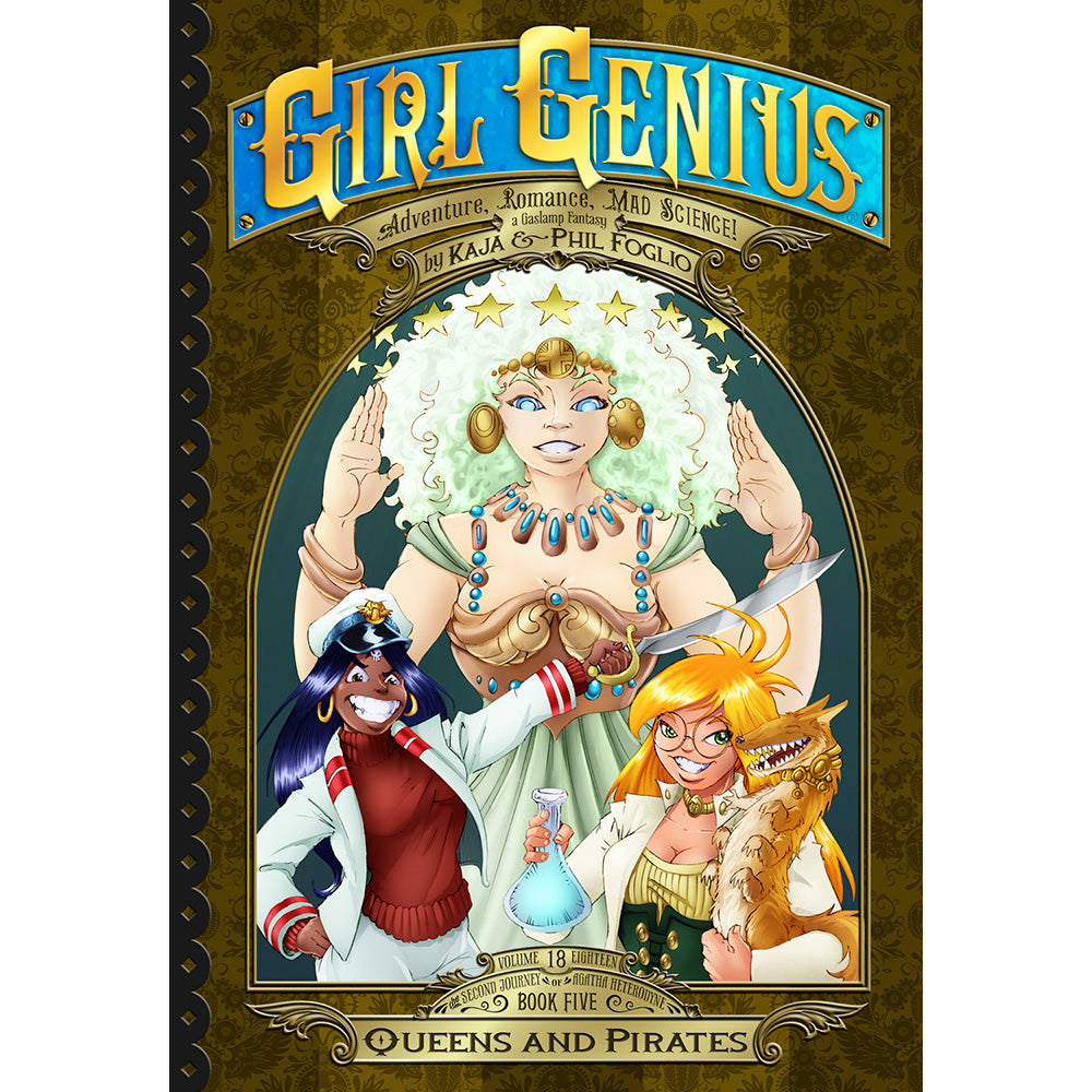 Girl Genius Book 18: Queens and Pirates Books Girl Genius