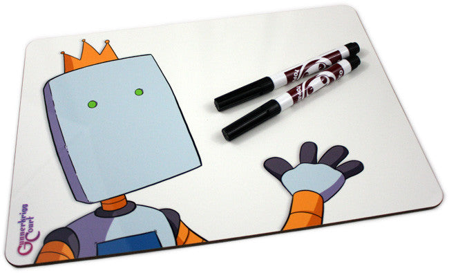 Robot King Dry Erase Board Housewares Gunnerkrigg Court