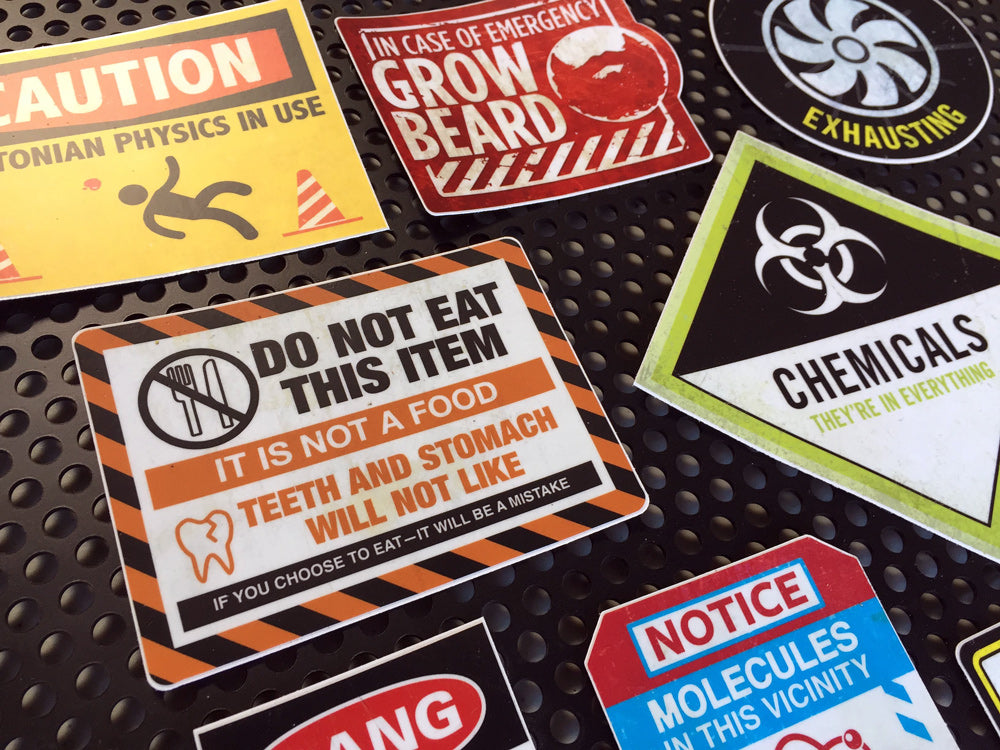 Hyperbolic Upgrade Stickers Stickers Wondermark GIMMIE BOTH!!