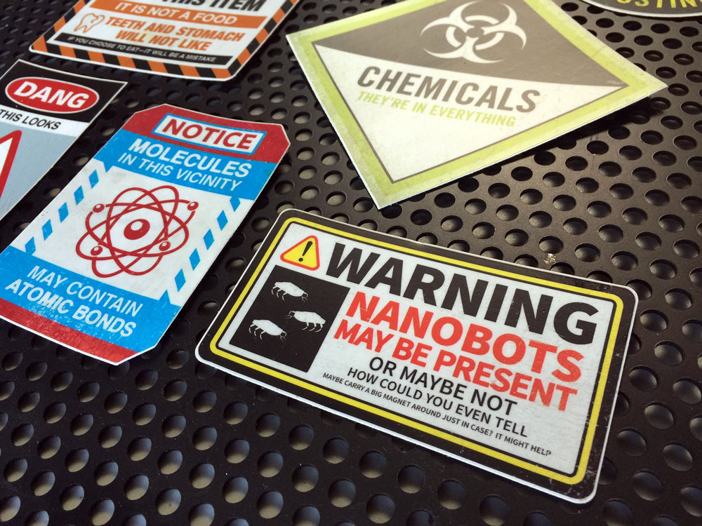 Hyperbolic Upgrade Stickers Stickers Wondermark