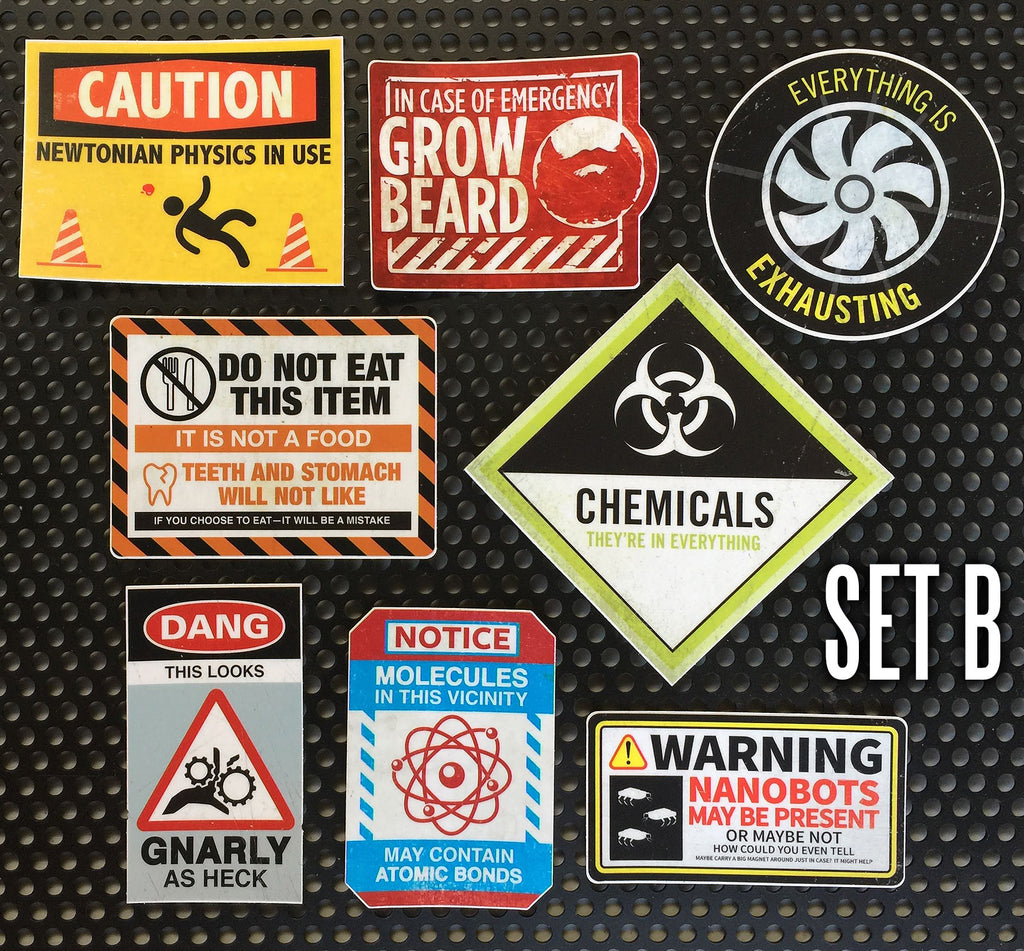 Hyperbolic Upgrade Stickers Stickers Wondermark Set B