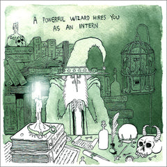 Phil McAndrew 12x12 Inch Prints Art Phil McAndrew Wizard Intern