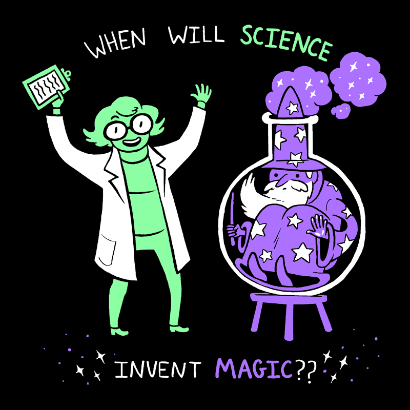 When Will Science Invent Magic Shirt Shirts Jess Fink