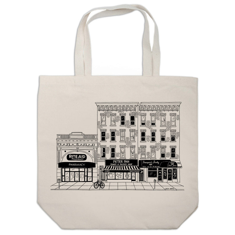 Greenpoint Tote Bags Julia Wertz