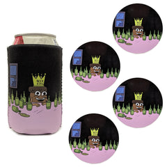 He is a Good Boy Beer King Drinking Accessories Accessories KC Green 1 Koozie and 4 Coasters