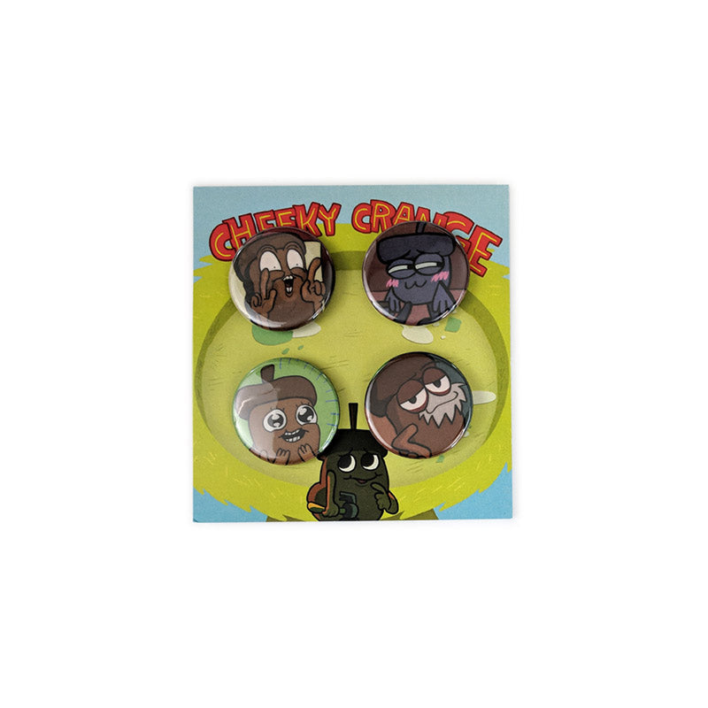 Cheeky Crange Pins Pins and Patches KC Green Default Title