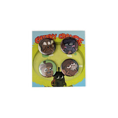 Cheeky Crange Pins Pins and Patches KC Green Default Title