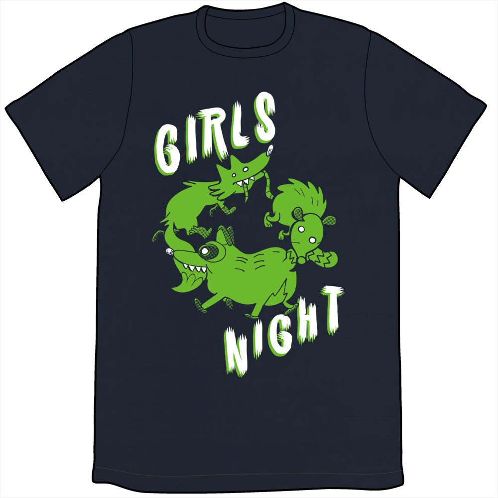 Girls Night Shirt Shirts KC Green Unisex Small
