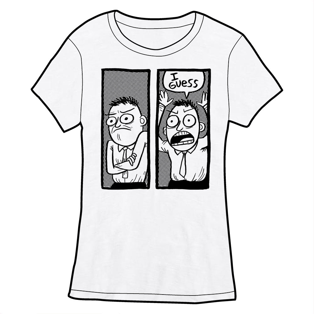 I GUESS Shirt Shirts KC Green Fitted/Ladies Small White