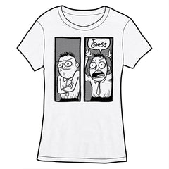 I GUESS Shirt Shirts KC Green Fitted/Ladies Small White