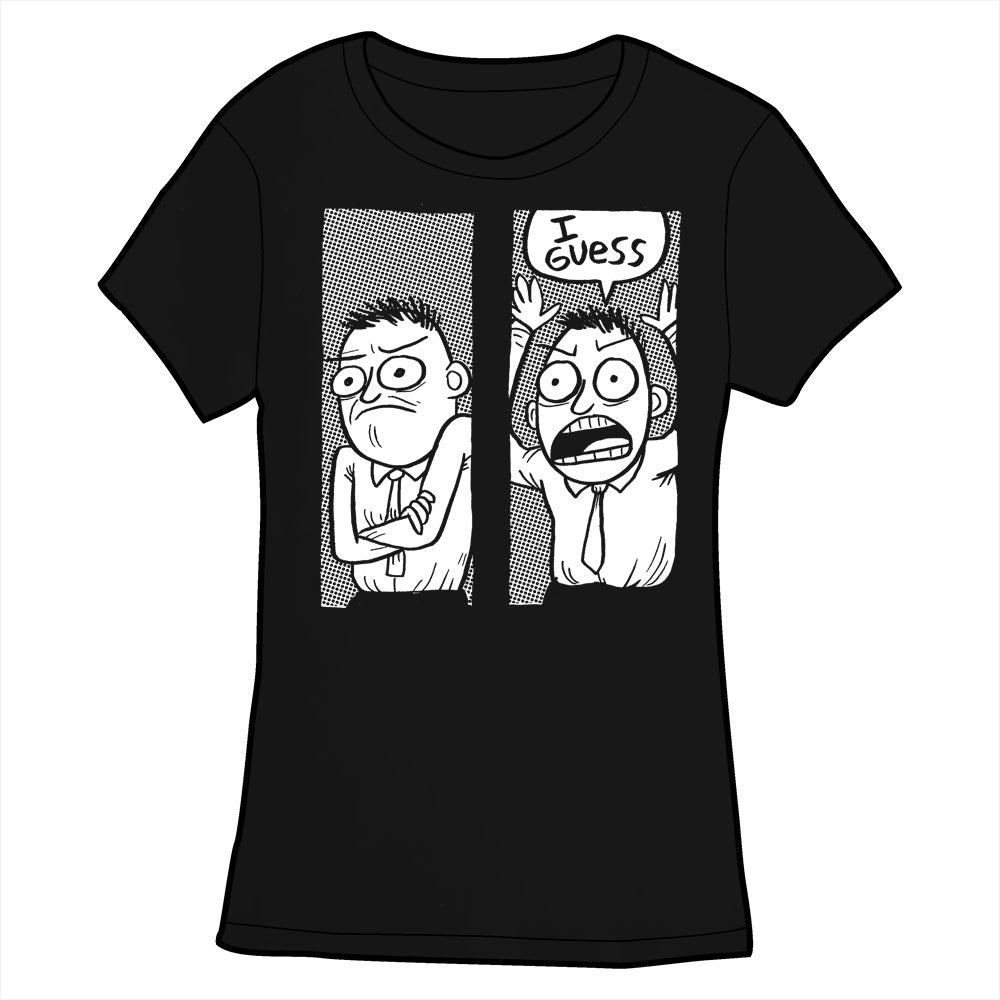 I GUESS Shirt Shirts KC Green Fitted/Ladies Small Black