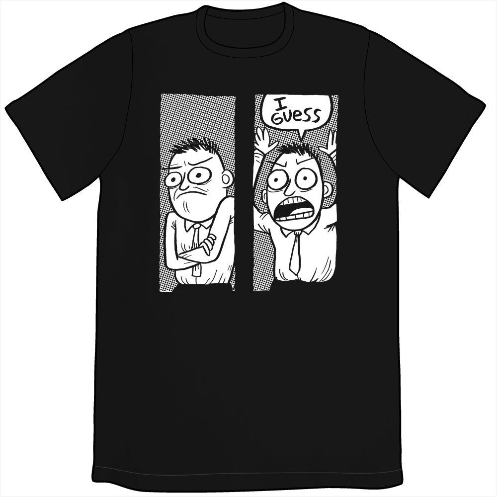 I GUESS Shirt Shirts KC Green Unisex Small Black