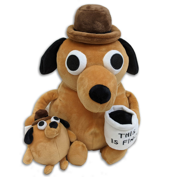This is Fine Plush Dog Plushes KC Green Don't Talk To Me Or My Son Ever Again