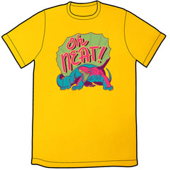 Dimetrodon Oh Neat! Shirt Shirts Kory Bing Unisex Small Shirt Gold