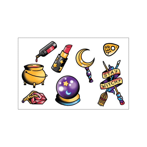 Witchy Stuff Sticker Set Stickers Kate Leth