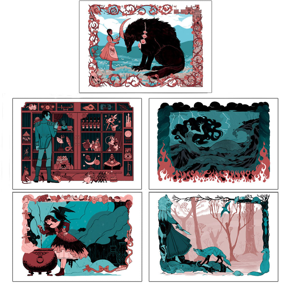 The Language of Thorns Greeting Card Set Cards Leigh Bardugo