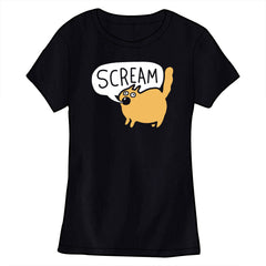 Linney SCREAM Shirt Shirts Lucy Knisley Fitted Small