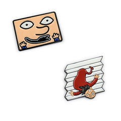 Sweet Bro and Hella Jeff ENAMEL PINS! Pins and Patches Andrew Hussie Both!